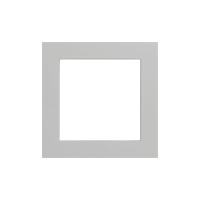 Ekinex Плата квадратная 55х55, EK-PQG-FGE,  материал Fenix NTM,  цвет - Серый Эфес
