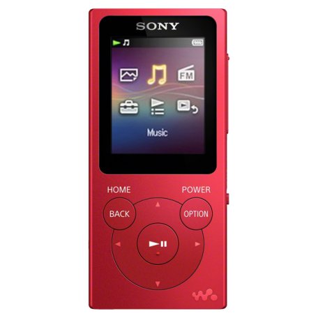 Плеер Sony NW-E394 красный