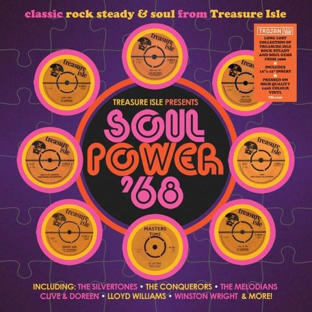 Виниловая пластинка Various Artists - Soul Power 68 - RSD 2022 RELEASE (Purple Vinyl LP)