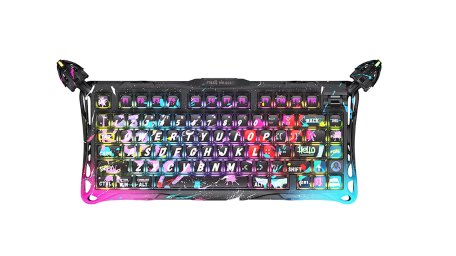 Клавиатура Gravastar Mercury V75 Pro - Neon Graffiti - купить в