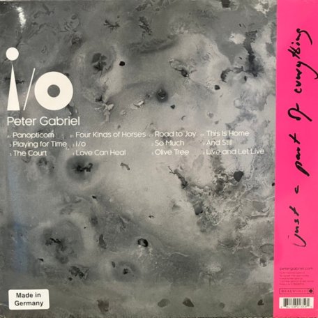 Peter Gabriel – I/O (Bright-Side Mixes) - New 2 LP Record 2023