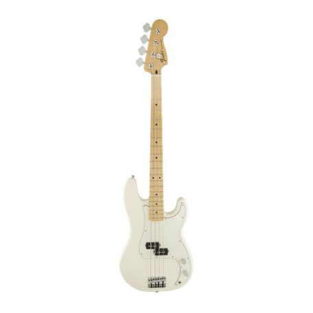 fender p bass white