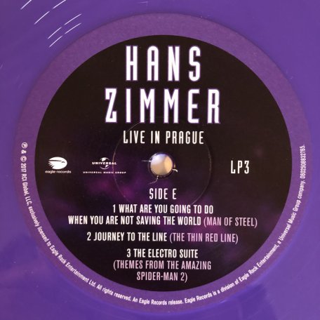 Hans Zimmer - Live In Prague Ltd. White - 4 Vinyl