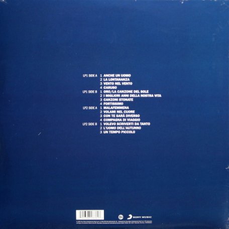 Mina Cassiopea Italian Songbook Limited 180 Gram Blue Transparent Vinyl Gatefold