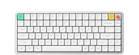Купить Компьютерные клавиатуры Nuphy AIR75v3 Nova White, RGB, Hot