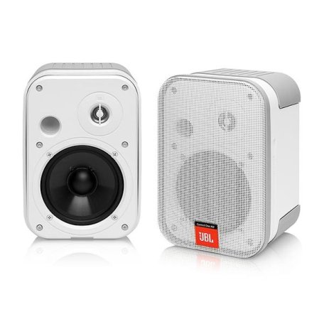 Jbl control on sale one white