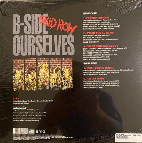 Skid Row B Side Ourselves EP Coloured Vinyl