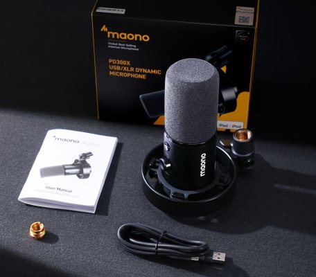 Купить USB микрофон, броадкаст-систему Maono PD300X в Москве, цена