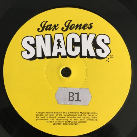 Jax Jones Snacks Polydor vinyl record