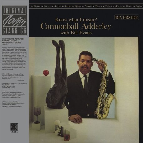 Виниловая пластинка Cannonball Adderley; Evans, Bill - Know What I Mean? (Black Vinyl LP)