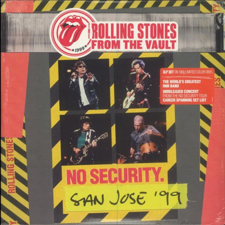 Виниловая пластинка The Rolling Stones, From The Vault: No Security - San Jose 1999 (Live From The San Jose Arena, California, 1999 / Intl. Version / 3 LP Set)