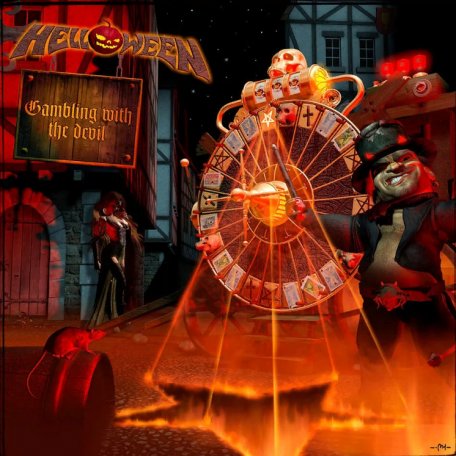 Виниловая пластинка Helloween - Gambling With The Devil (180 Gram Red Opaque/Black Marbled Vinyl 2LP)