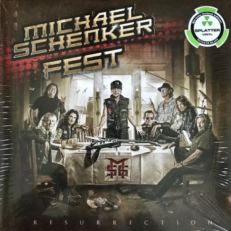 Виниловая пластинка Michael Schenker Group — RESURRECTION (LIMITED ED.,SPLATTER VINYL) (2LP)