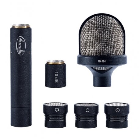 Микрофон Октава МК-012-40 (черный, в картон. упак.)
