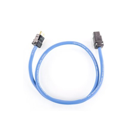 Кабель сетевой Straight Wire blue thunder 1m (IEC 15amp male - 15amp female EU)