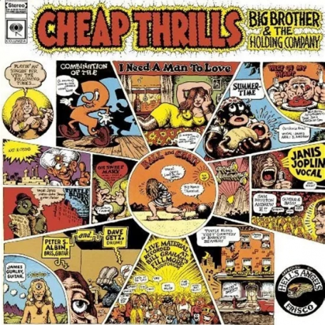 Виниловая пластинка Big Brother & The Holding Co. - Cheap Thrills (Black Vinyl LP)