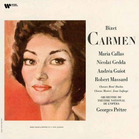 Виниловая пластинка Mari Callasa - Bizet: Carmen (Black Vinyl 3LP)