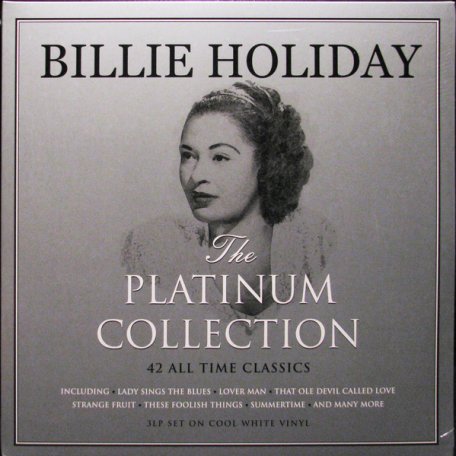 Виниловая пластинка FAT BILLIE HOLIDAY, PLATINUM COLLECTION (180 Gram White Vinyl)
