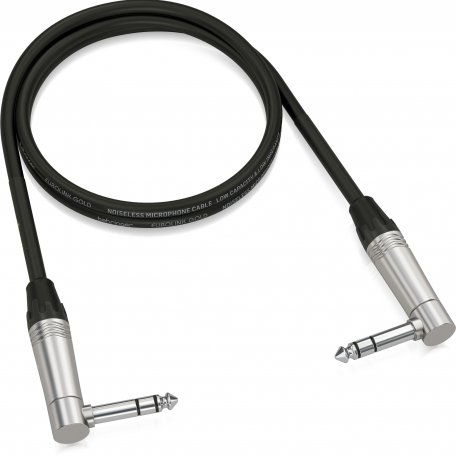Инструментальный кабель Behringer GIC-90 4SR Black 0.9m