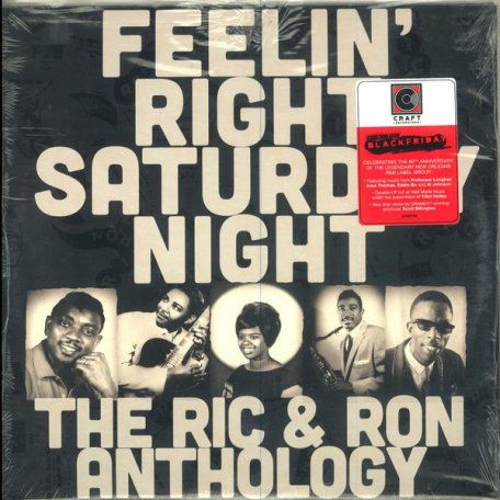 Виниловая пластинка Various Artists, Feelin Right Saturday Night: The Ric & Ron Anthology (RSD Black Friday Exclusive)