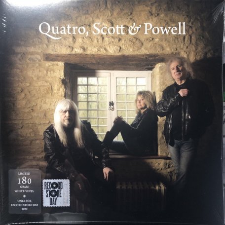 Виниловая пластинка Quatro, Scott & Powell — QUATRO, SCOTT & POWELL (RSD2020 / Limited 180 Gram White Vinyl/Gatefold)
