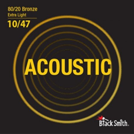 Струны для акустической гитары BlackSmith 80/20 Bronze Extra Light 10/47