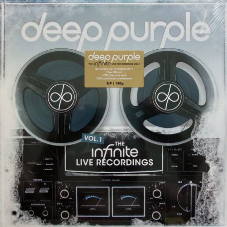 Виниловая пластинка Deep Purple — INFINITE LIVE RECORDINGS, VOL.1 (3LP)