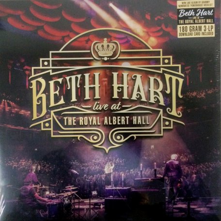 Виниловая пластинка Beth Hart — LIVE AT THE ROYAL ALBERT HALL (3LP)