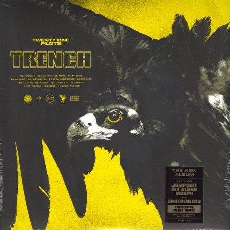 Виниловая пластинка WM Twenty One Pilots Trench (Black Vinyl/Gatefold)