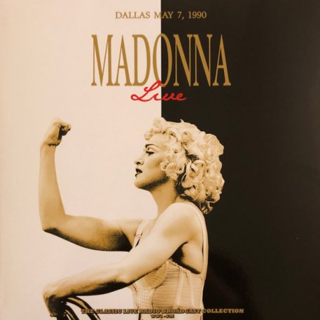Виниловая пластинка MADONNA - LIVE IN DALLAS 1990 (GOLD MARBLE VINYL) (LP)