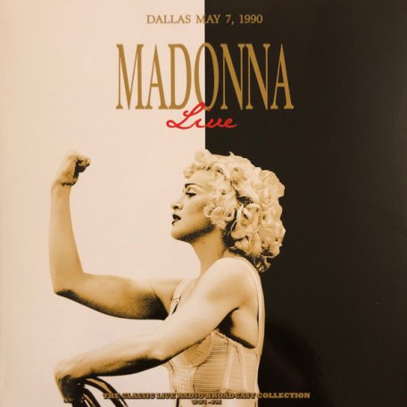 Виниловая пластинка MADONNA - LIVE IN DALLAS 1990 (GOLD VINYL) (LP)