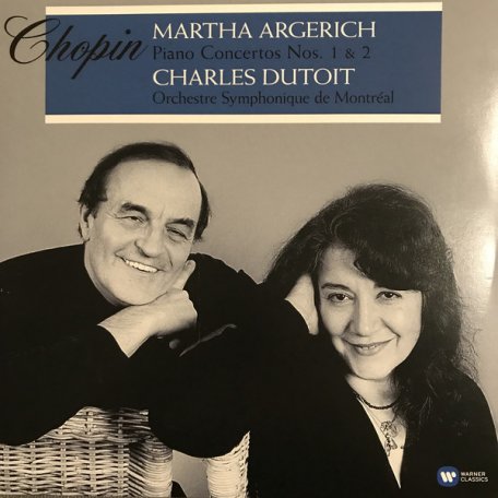 Виниловая пластинка Martha Argerich CHOPIN: PIANO CONCERTOS NOS. 1