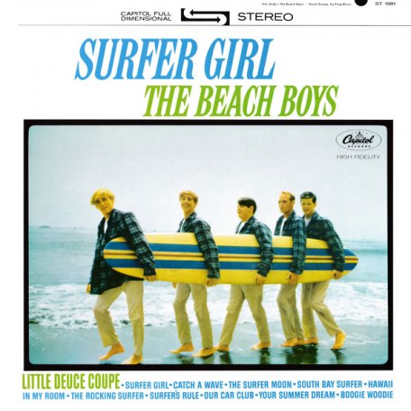 Виниловая пластинка The Beach Boys, Surfer Girl