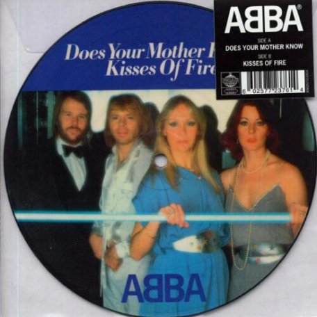 Виниловая пластинка ABBA - Does Your Mother Know (V7) (picture)