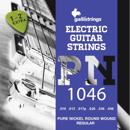 Струны для электрогитары Galli Strings PN1046