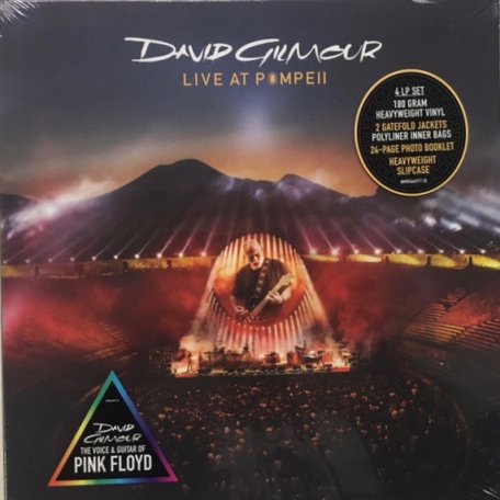 Виниловая пластинка David Gilmour LIVE AT POMPEII