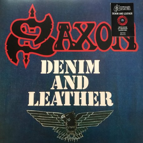 Виниловая пластинка Saxon - Denim And Leather (Coloured Vinyl LP)