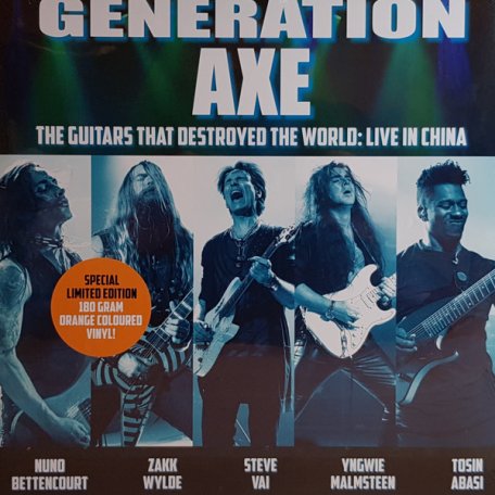 Виниловая пластинка Generation Axe — GUITARS THAT DESTROYED THE WORLD (LIMITED ED.,COLOURED) (2LP)