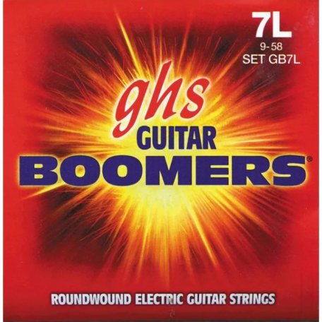 Струны для электрогитары GHS GB7L Boomers