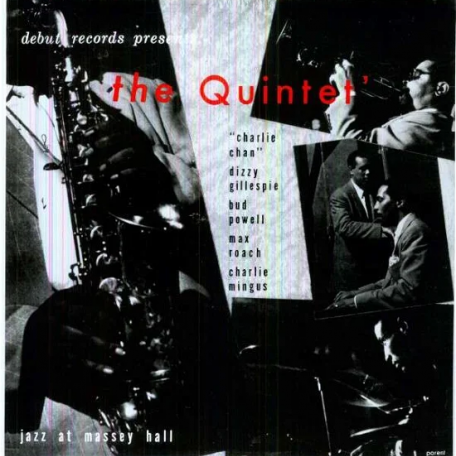 Виниловая пластинка Parker; Gillespie; Powell; Roach; Mingus - The Quintet Jazz At Massey Hall (Black Vinyl LP)