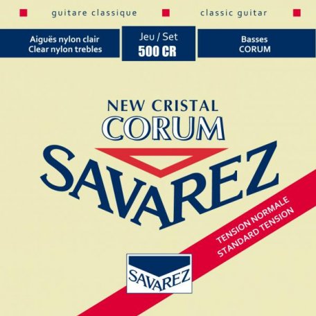 Струны для гитары Savarez 500CR  Corum New Cristal Red