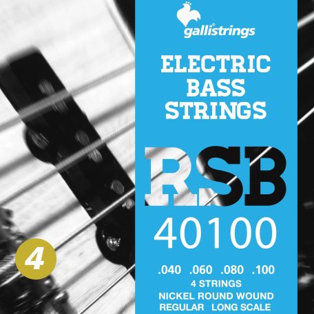 Струны для бас гитары Galli Strings RSB40100