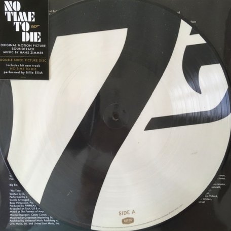 Виниловая пластинка OST - JAMES BOND 007 - NO TIME TO DIE - PICTURE DISC (LP)