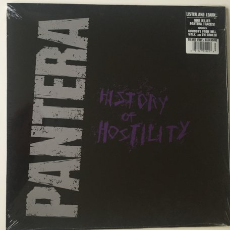 Виниловая пластинка Pantera HISTORY OF HOSTILITY (COLOURED VINYL)