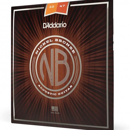 Струны DAddario NB1047 Nickel Bronze Acoustic, Extra Light