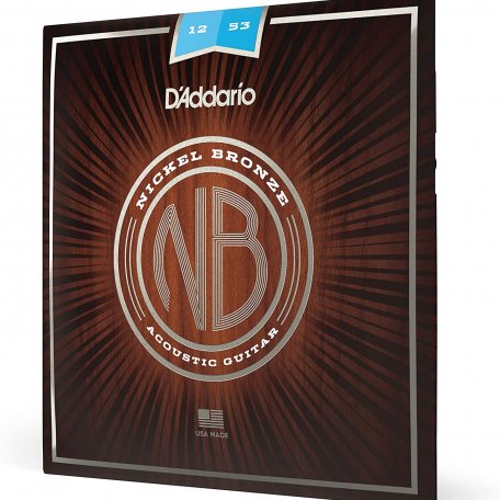Струны DAddario NB1253 - Set Nickel Bronze Acoustic, Light