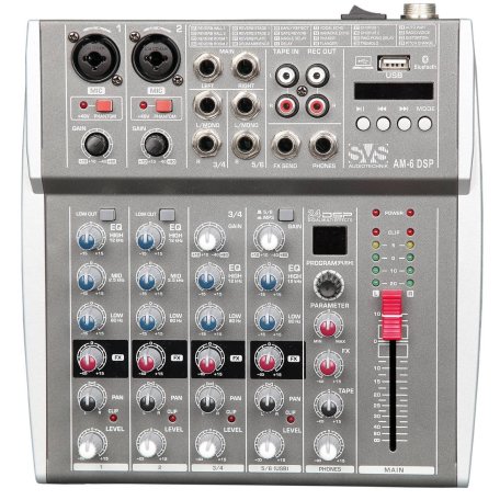 Микшерный пульт SVS Audiotechnik mixers AM-6 DSP