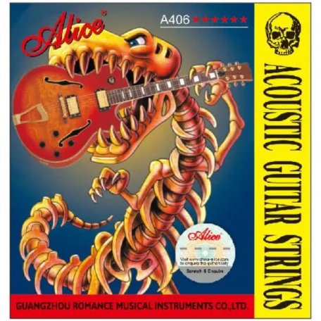 Струны для акустической гитары Alice A406 L