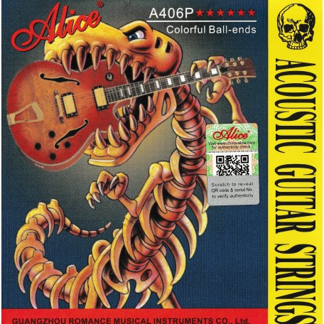 Струны для акустической гитары Alice A406 P-L