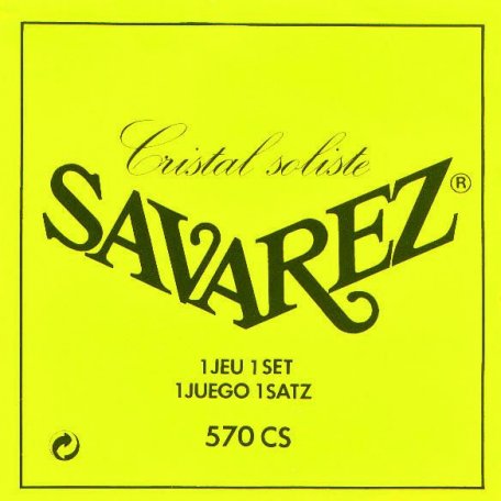 Струны для гитары Savarez 570CS  Cristal Soliste Yellow